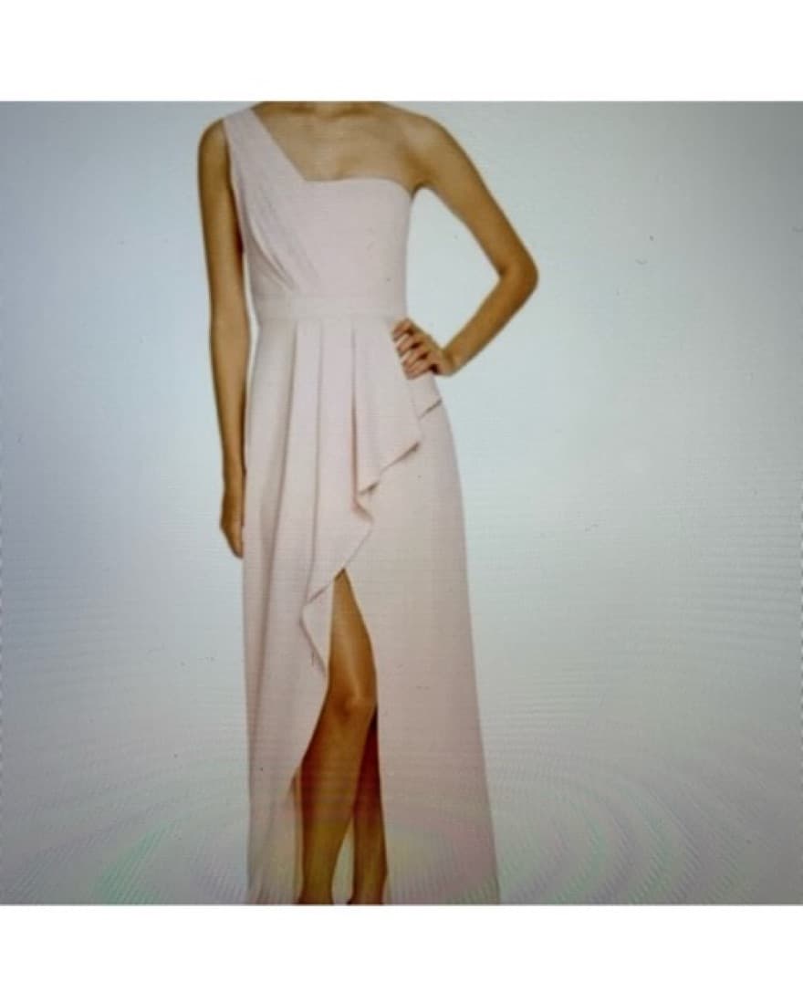 Pink BCBG Max Azria Kristine Ruffle Dres - Image 3