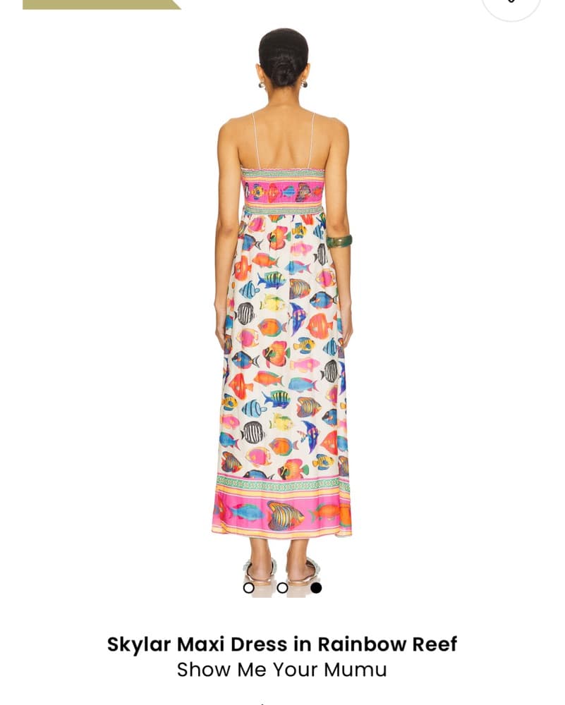 Rainbow Reef Maxi Dress - Image 3