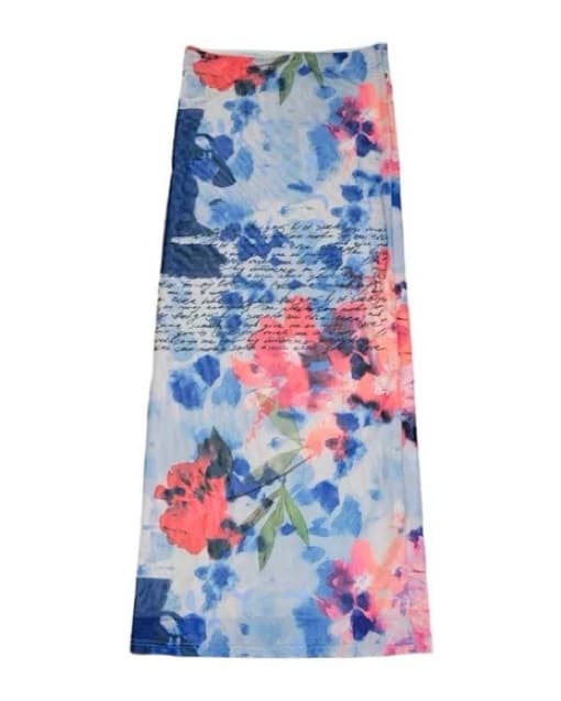 Floral Printed Maxi Skirt - Image 3