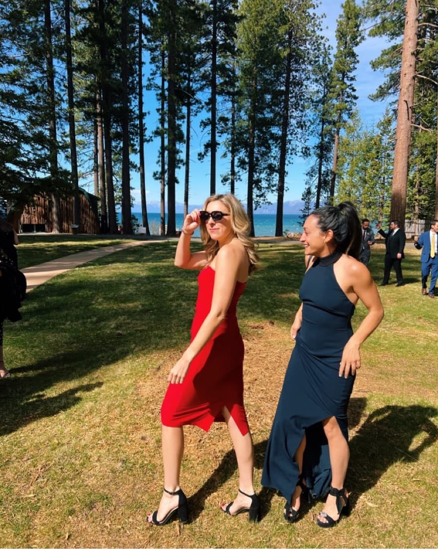 Norma Kamali Red Strappless Dress - Image 2