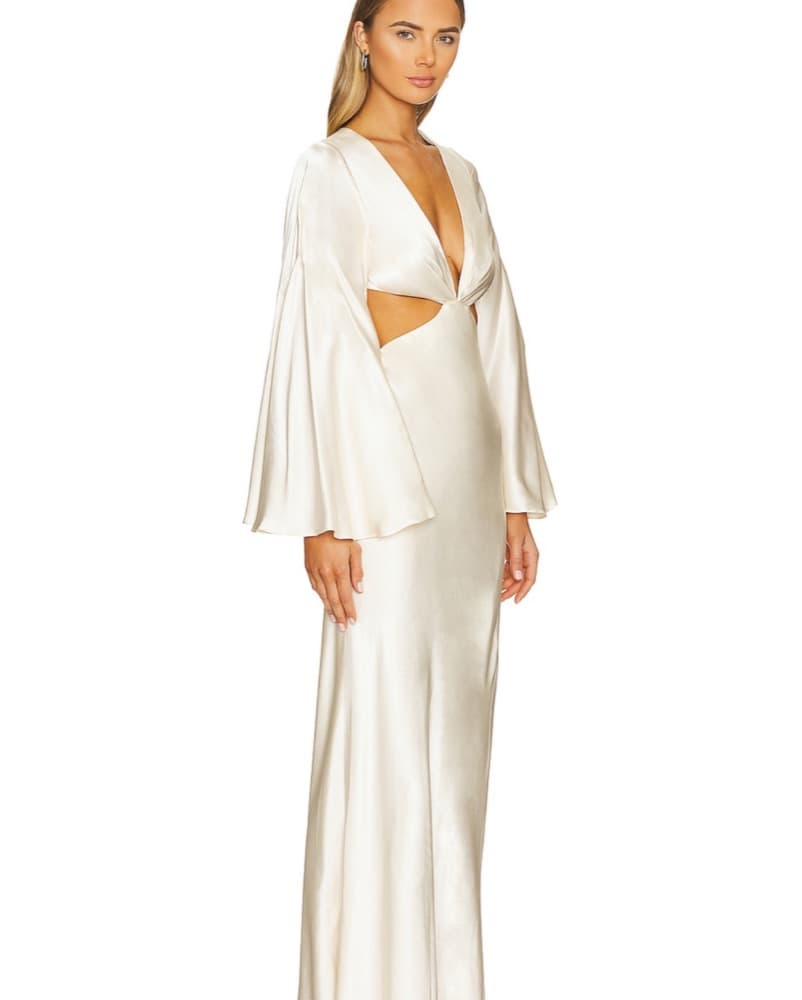 La Lune Open Back Maxi Dress - Image 3