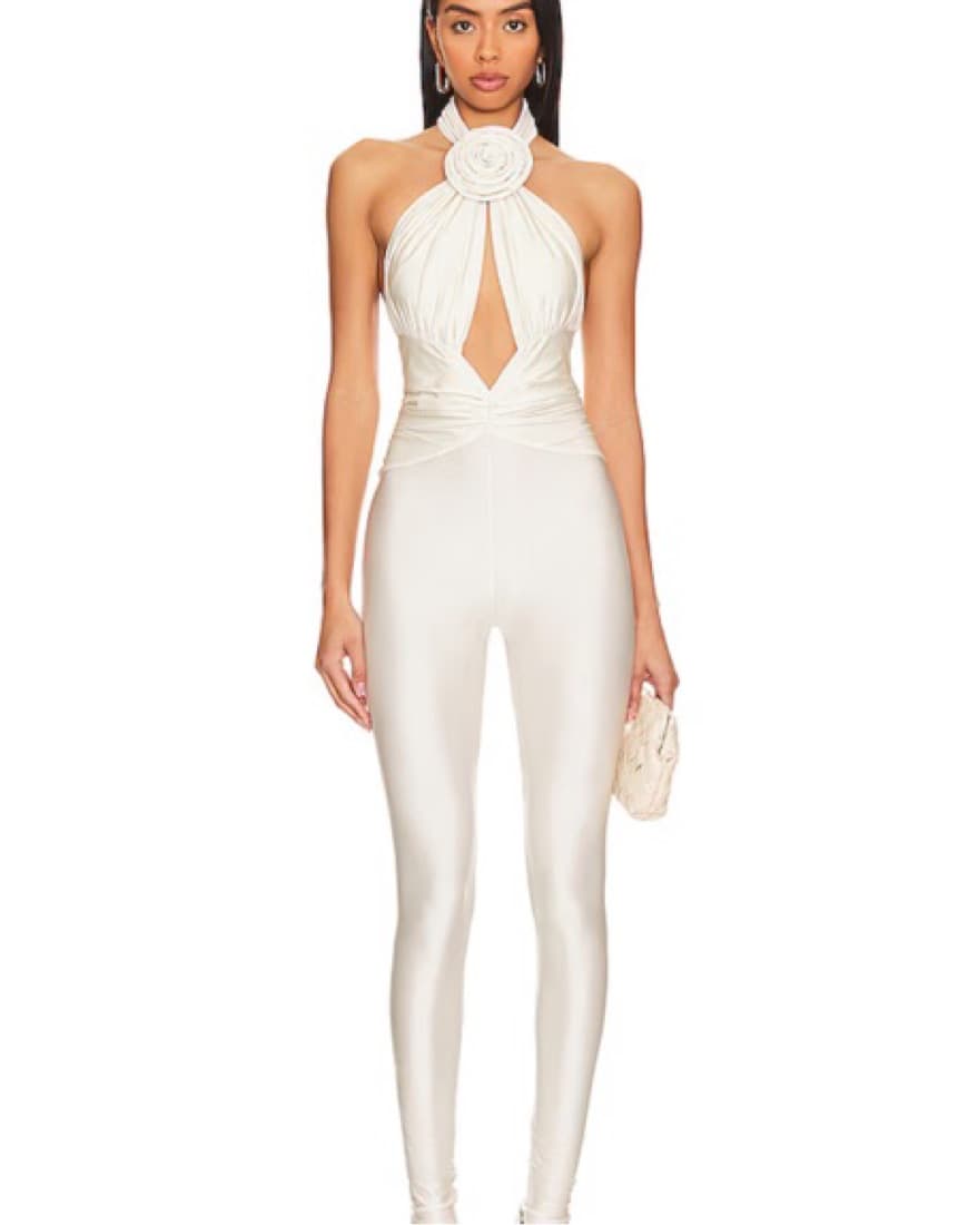 Ronny Kobo Catsuit in Pearl  - Image 1