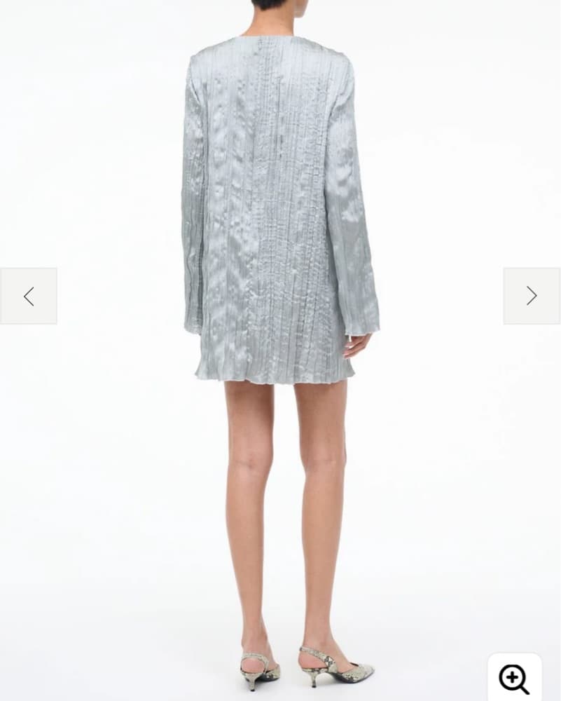 Staud Silver Sage Dress - Image 2