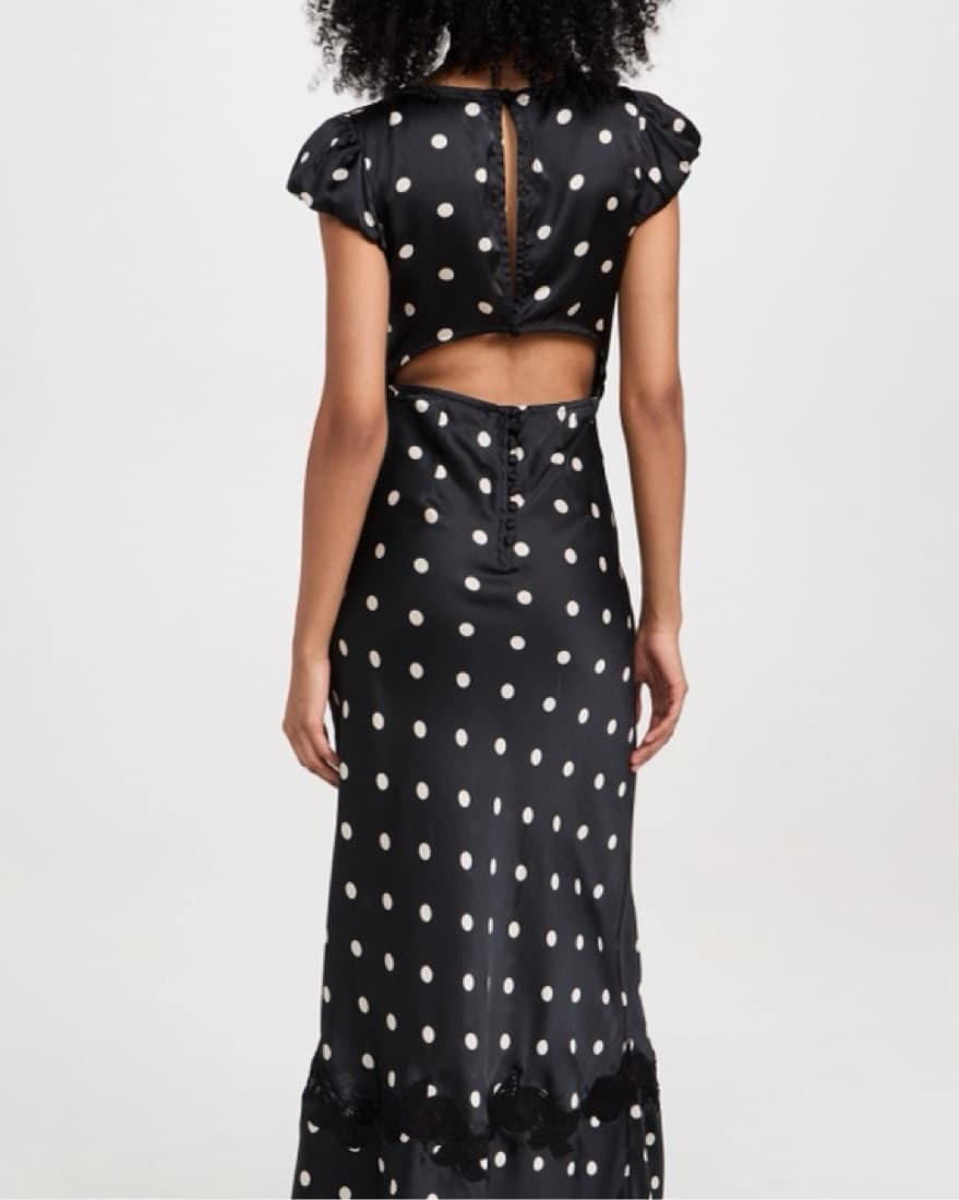 Free People Polka Dot Slip Dress  - Image 3