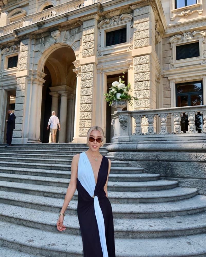 Bottega Veneta Draped Jersey Dress - Image 3
