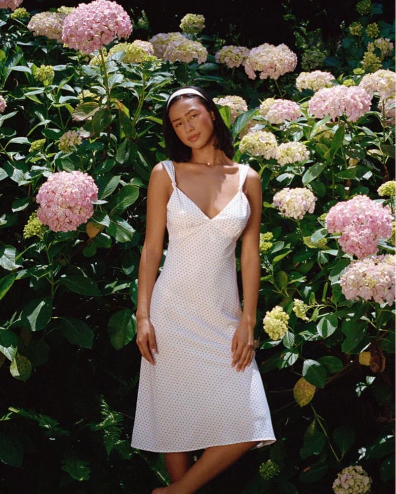 Frankies Bikinis Gem Midi Slip Dress - Image 2