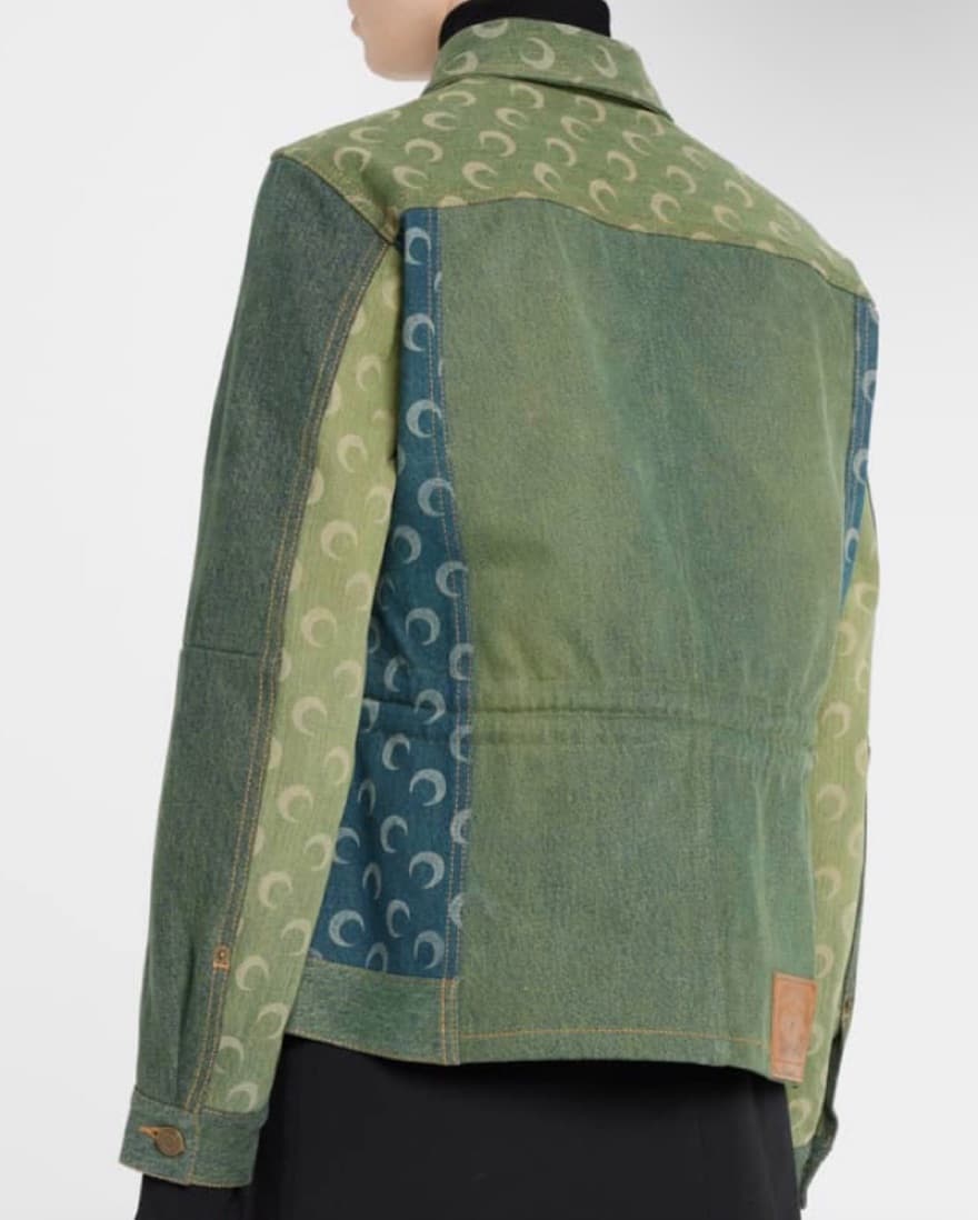 Marine Serre Denim Jacket - Image 3