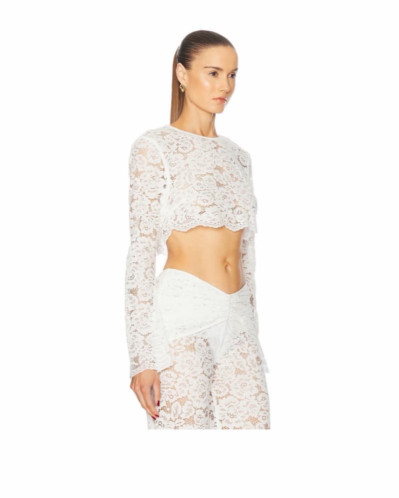 Shani Shemer White Lace Set  - Image 4