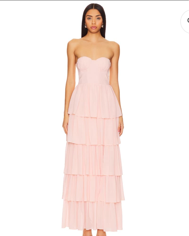 Lovers And Friends Hattie Gown Pink - Image 2