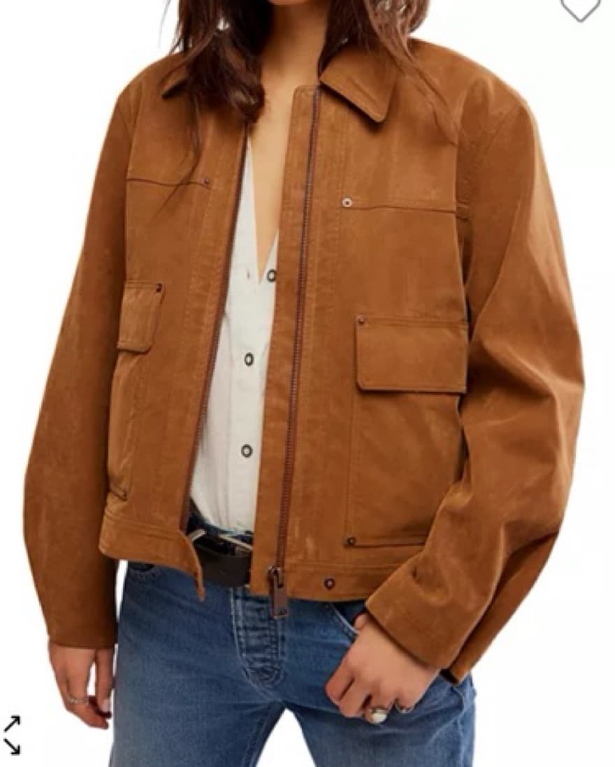 Free People Blair Suede Jacket  - Image 2