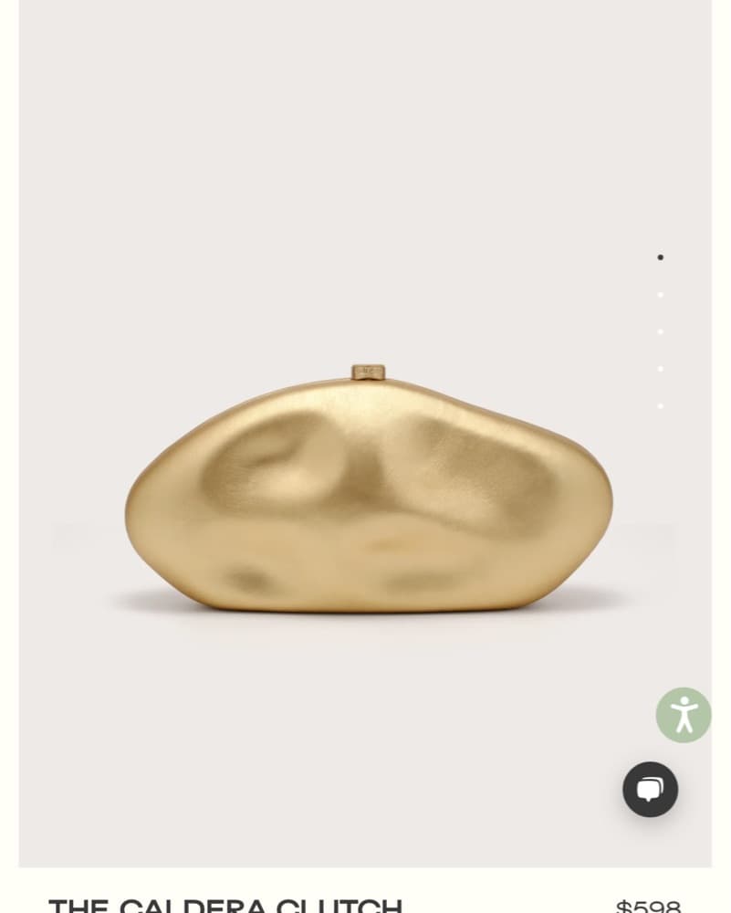 Glamorous Golden Clutch - Image 1