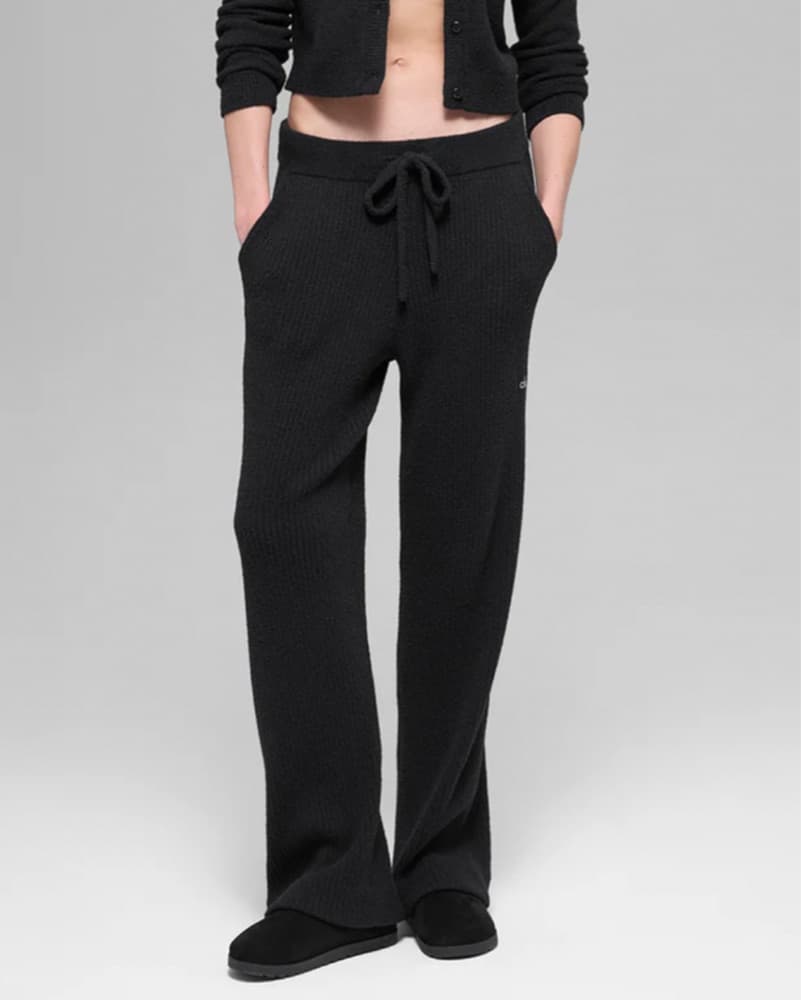 Snuggle Up Sweater High-Waist Wide Leg P - Image 2