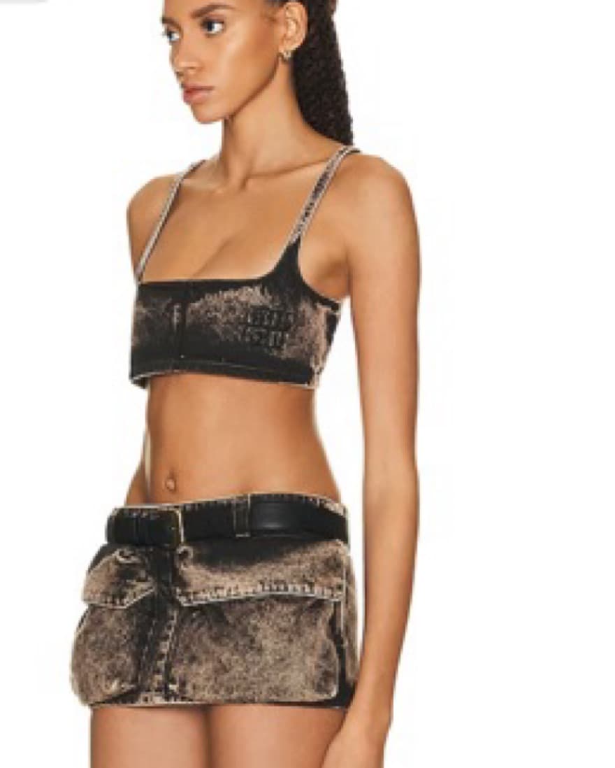 MIU MIU Denim Top - Image 1
