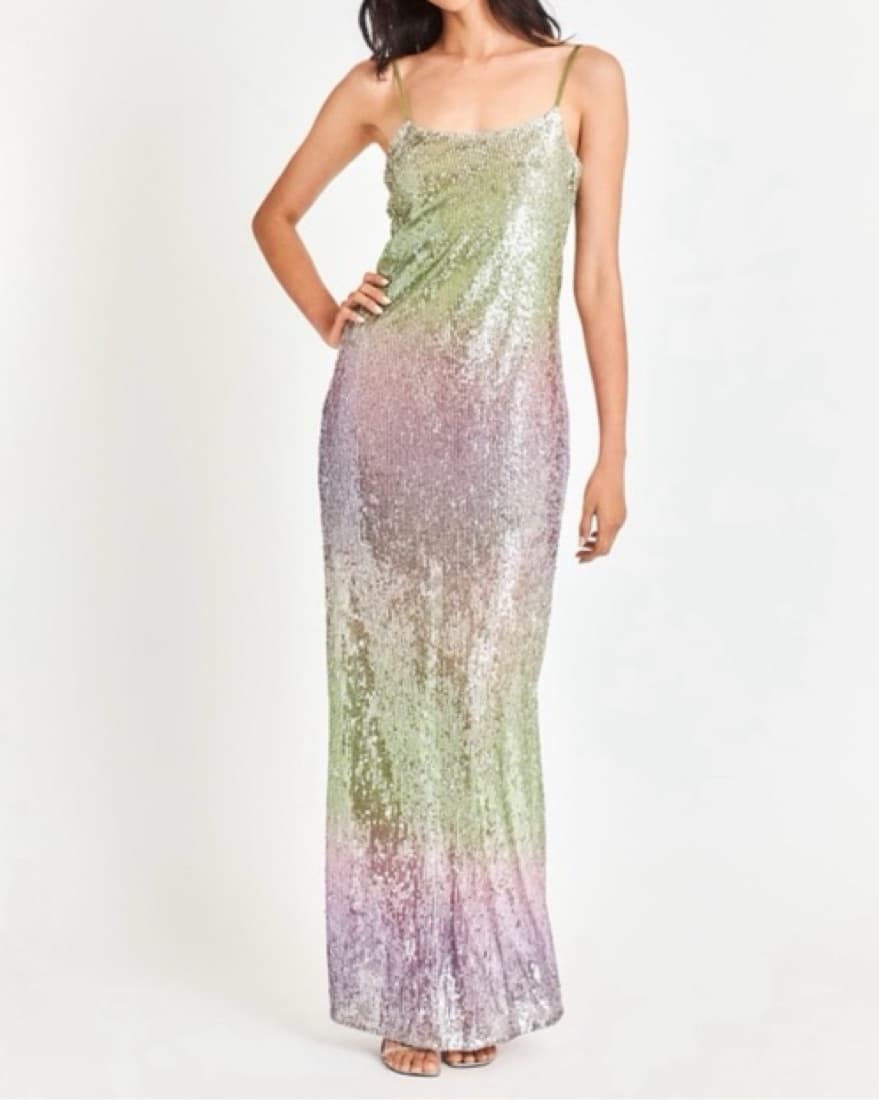 Loveshackfancy Sequin Gown - Image 1