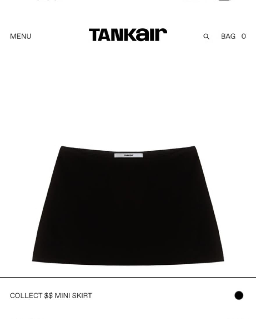 Tank Air Collect $$ Mini Skirt - Image 3