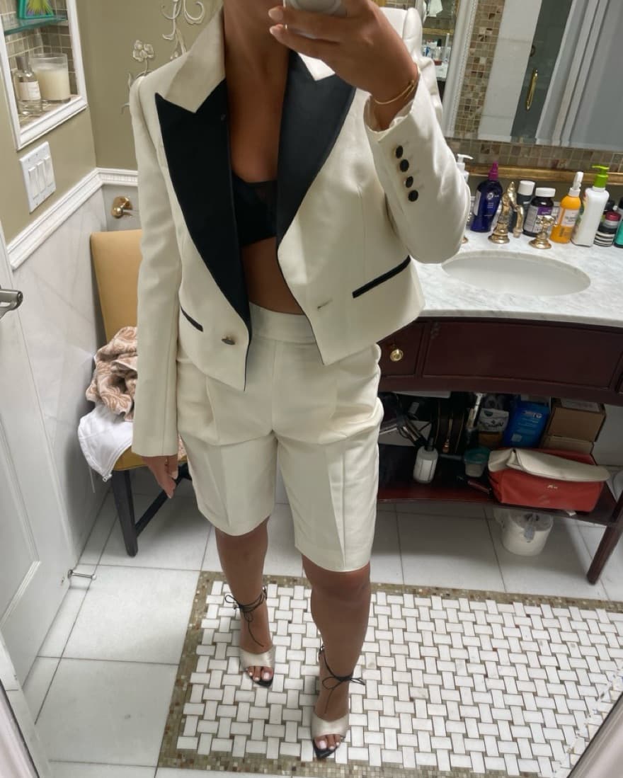 Zimmermann Tux Jacket & Shorts Set - Image 1