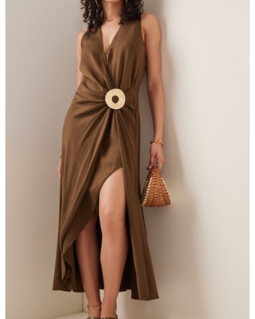 Cult Gaia Darian Belted Midi - Image 2