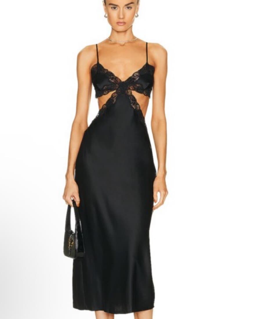 Alexander Wang Cut Out Slip Dress  - Image 1