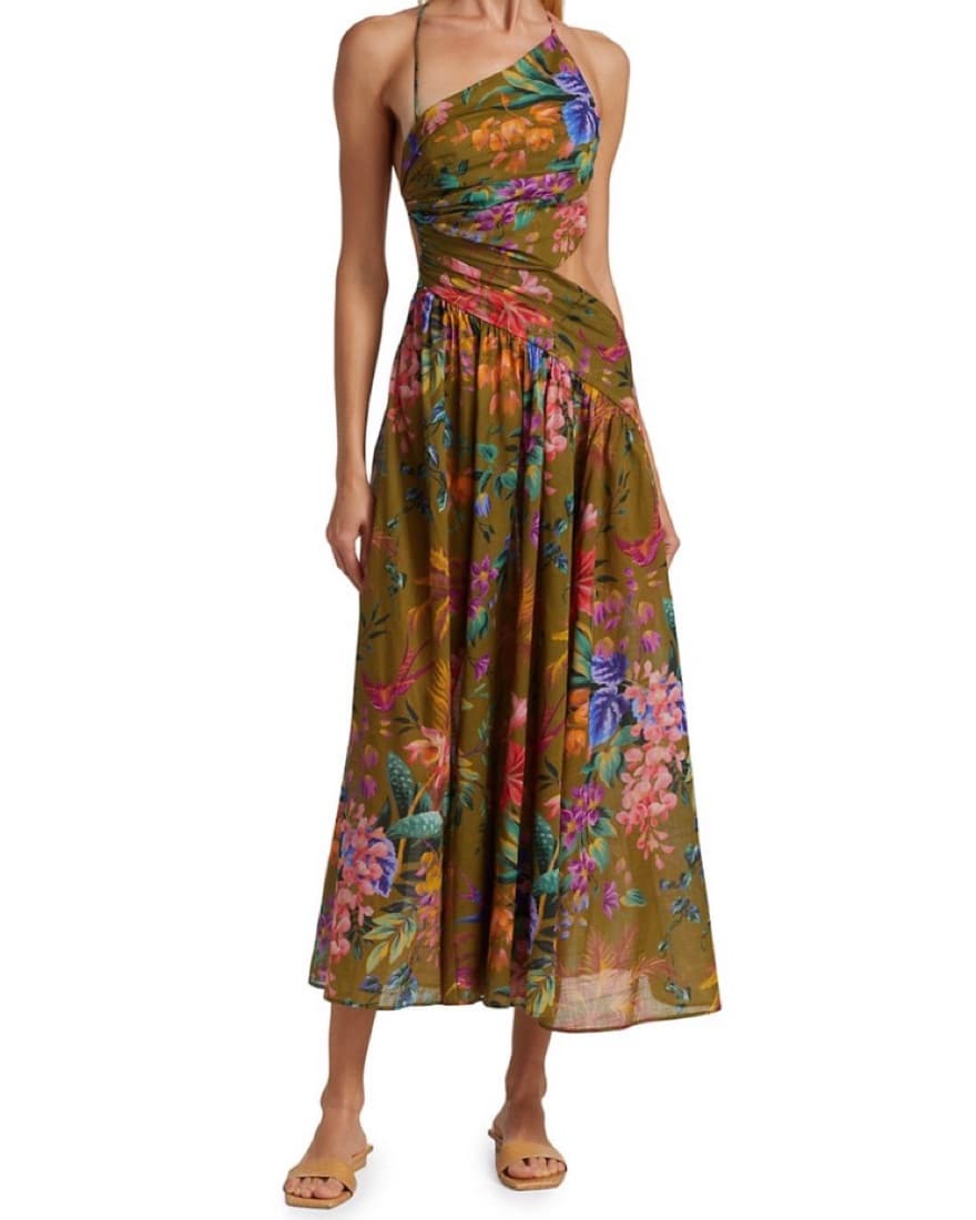Zimmermann Tropicana Cut-Out Dress - Image 1