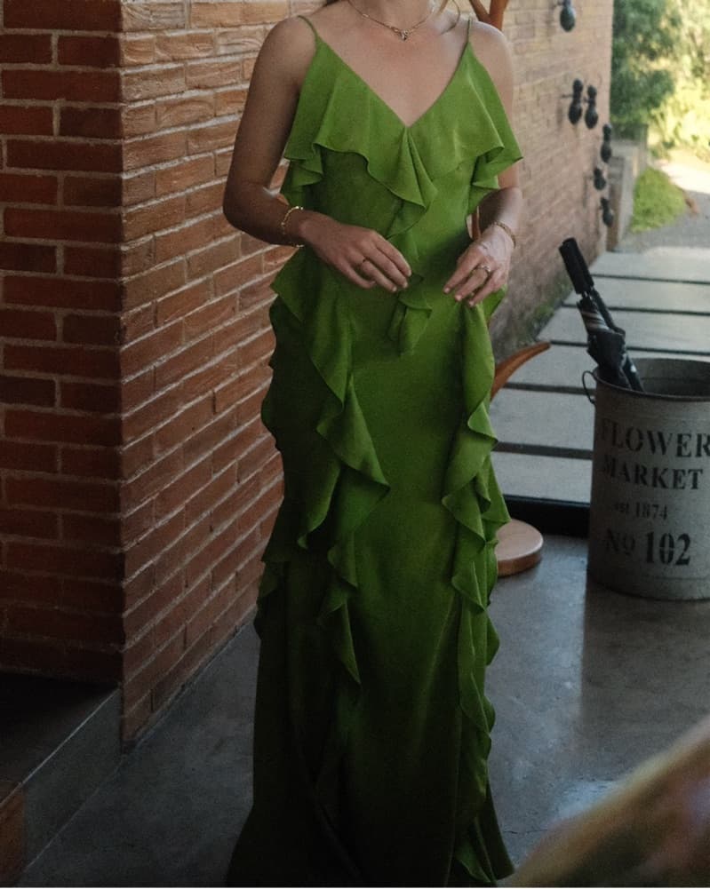 Green Arrange (ASOS) Dress US 2 - Image 2