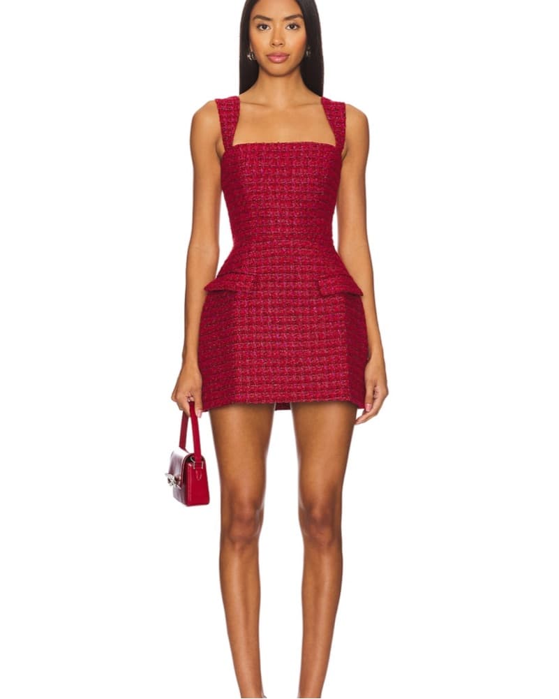 Amanda Uprichard Bethany Skort Romper - Image 1