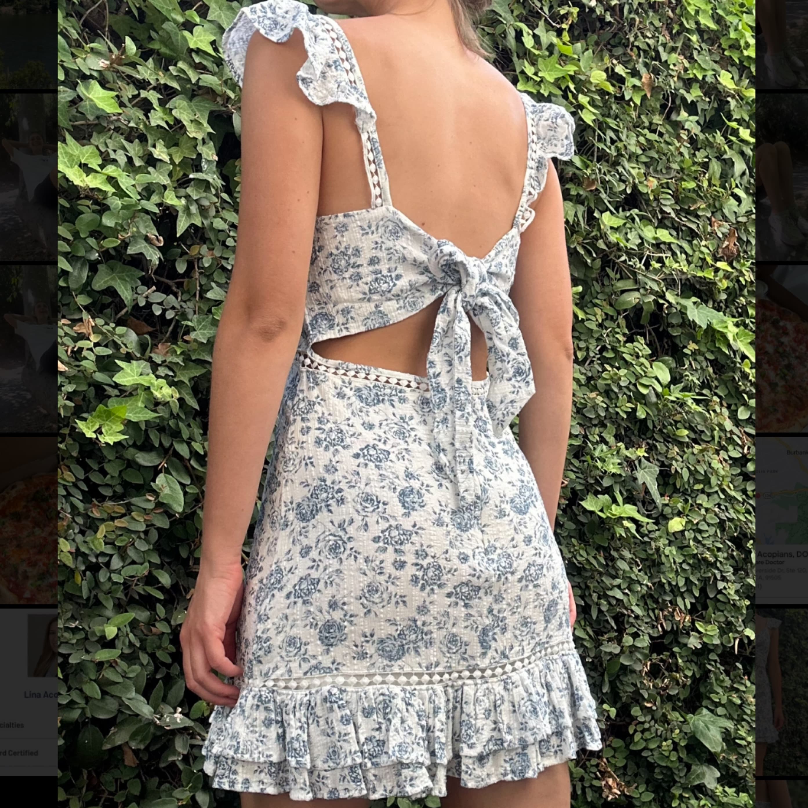 MINKPINK Floral Mini Dress  - Image 2