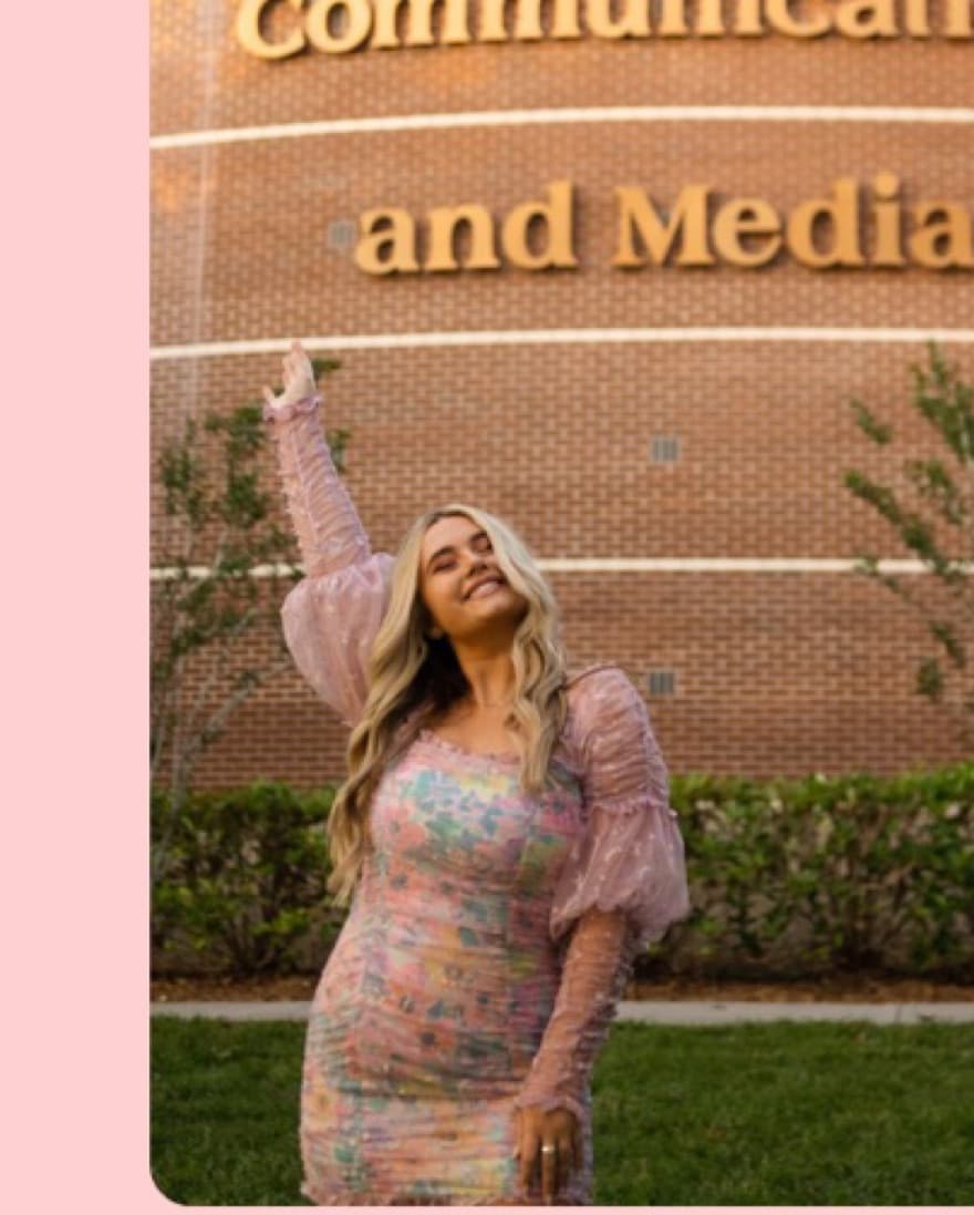For Love & Lemons Pink Dress - Image 3