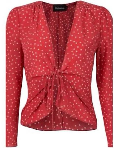 Realisation Par Star Tie Top Blouse Xxs - Image 2