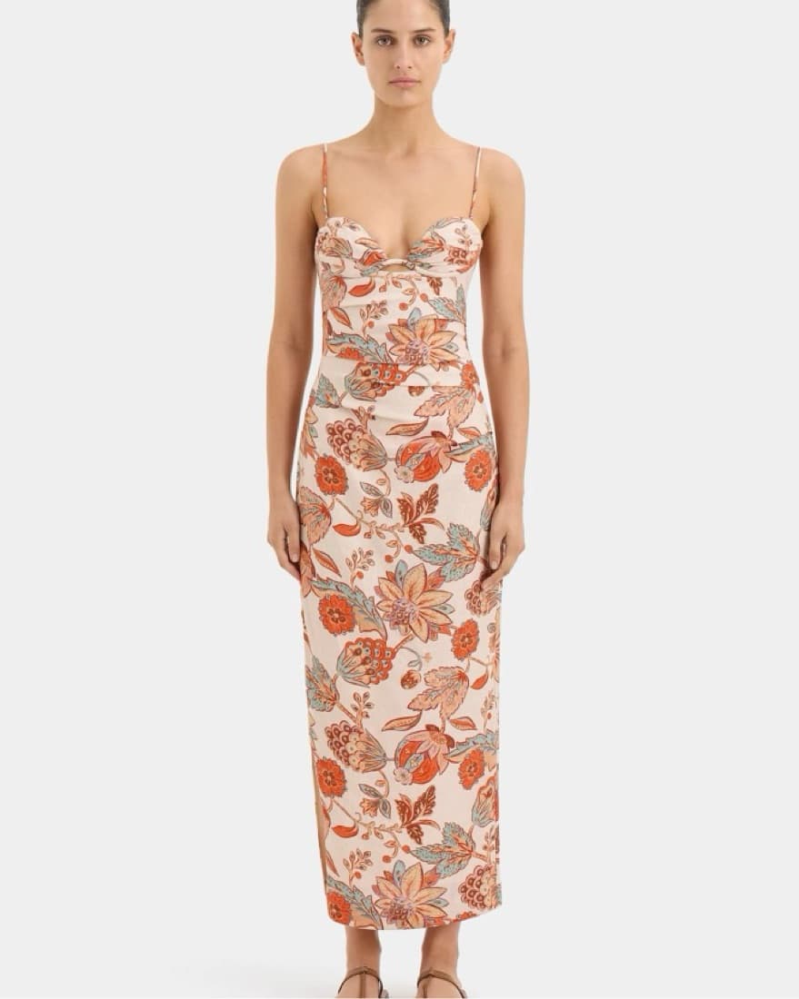 Sir Noemi Balconette Dress Midi Dress - Image 2