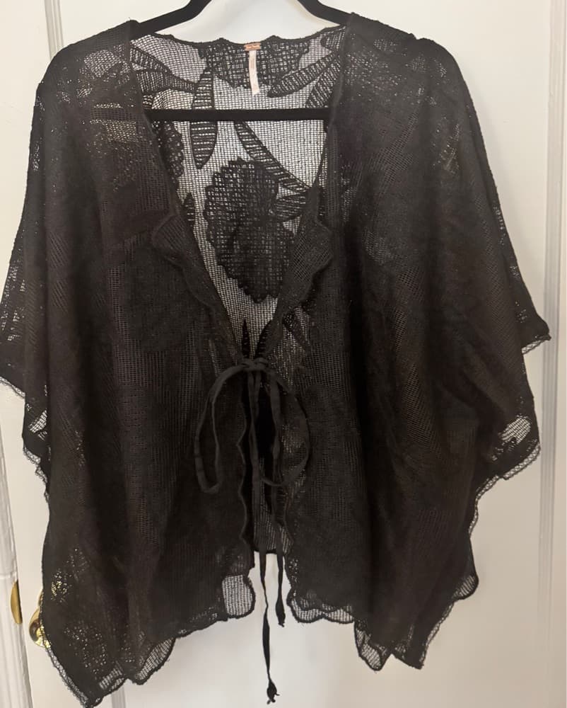 Free People Tie Front Shirt  - Image 4