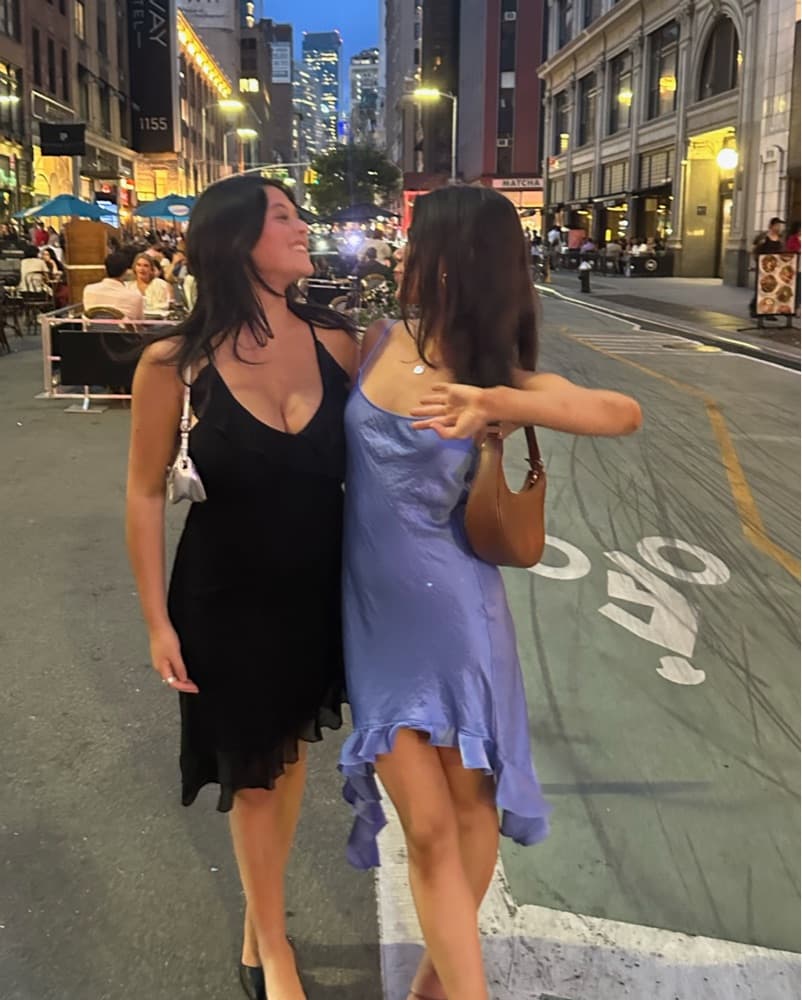 Reformation Blue Silk Midi Dress - Image 3