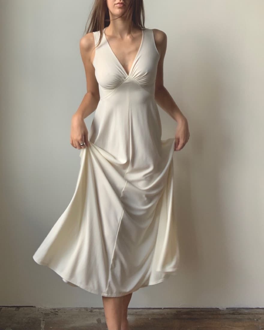 Vintage Bohemian Dress - Image 1
