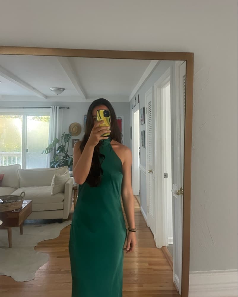 Meshki Emerald Green Dress - Image 3