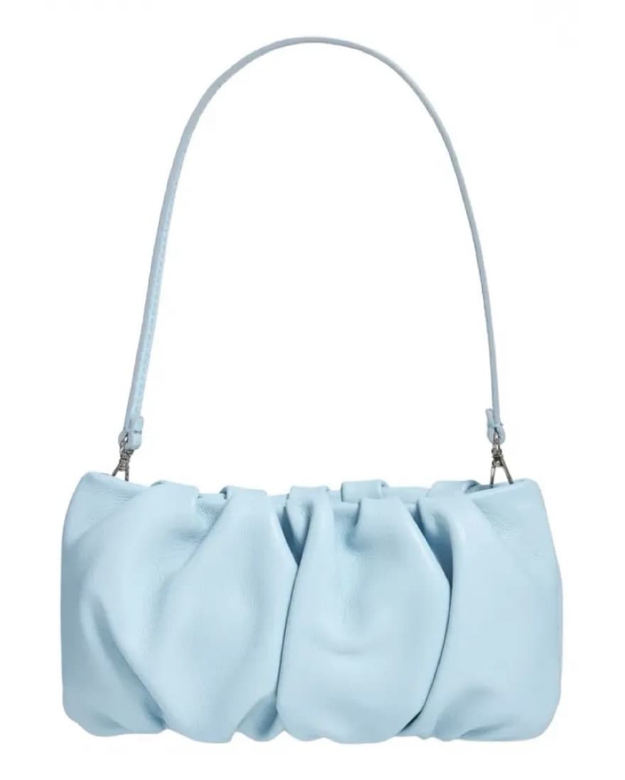 Staud Bean Bag - Blue Leather - Image 1