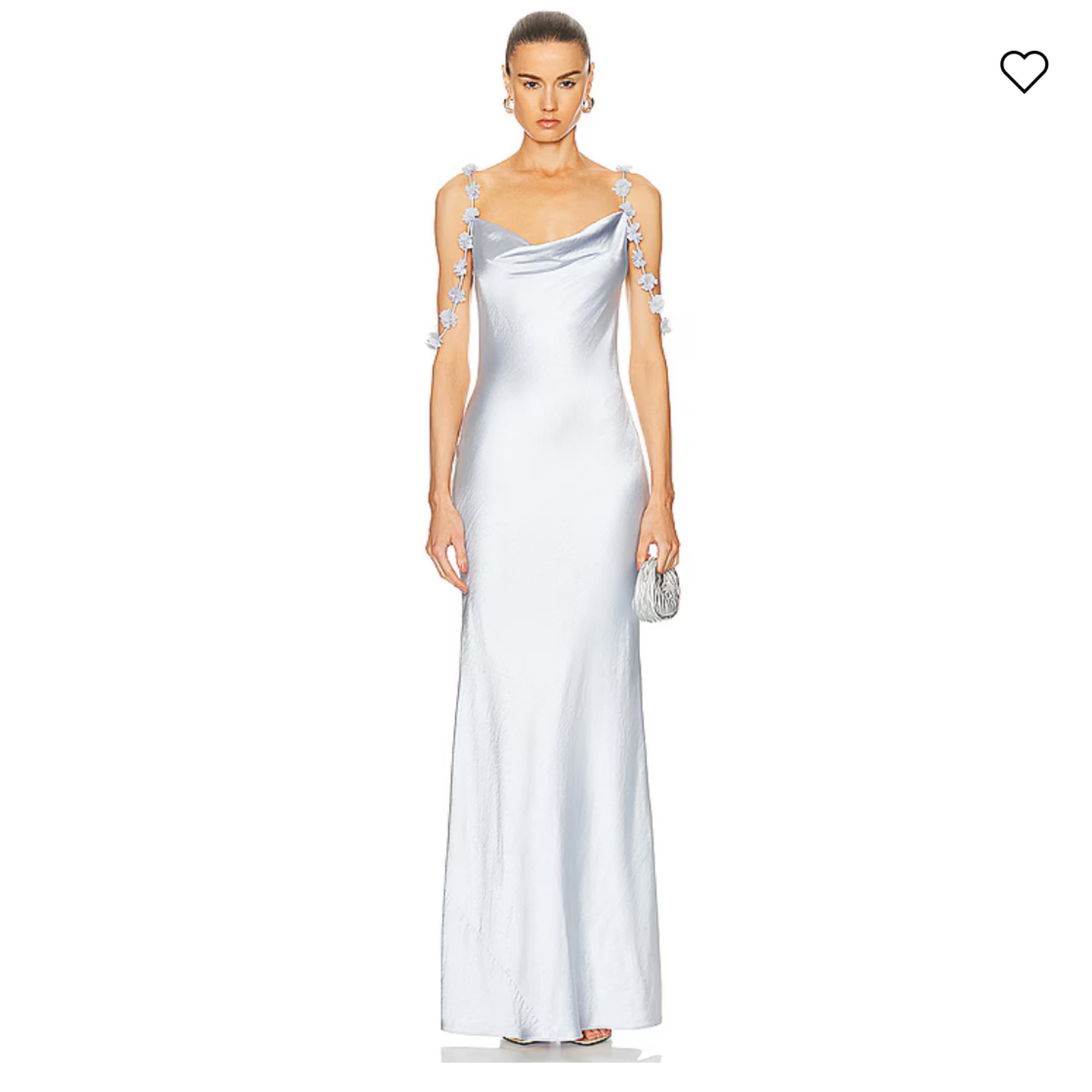 FWRD - Pale Blue Formal Dress - Image 2