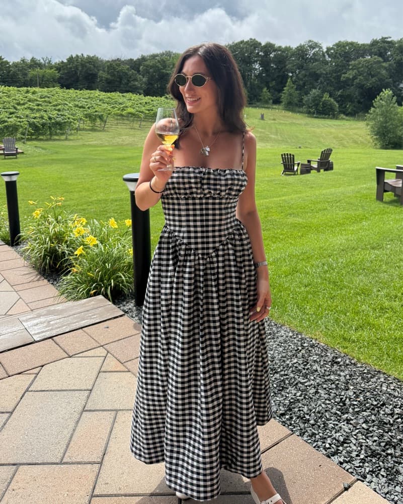 Ronny Kobo Gingham Dress - Image 2