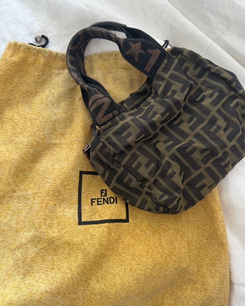 Vintage Fendi Zucca Bag - Image 2