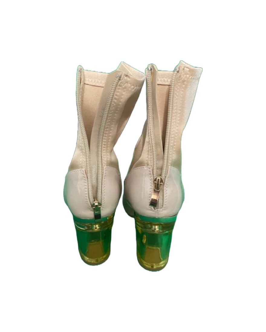 Ankle Boot W/ Clear Heel  - Image 3
