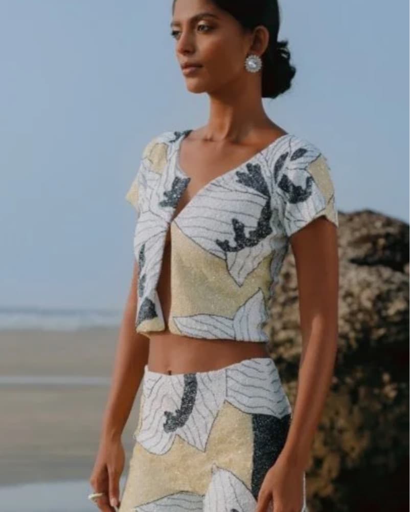 Maya Petal Short Set - Image 1