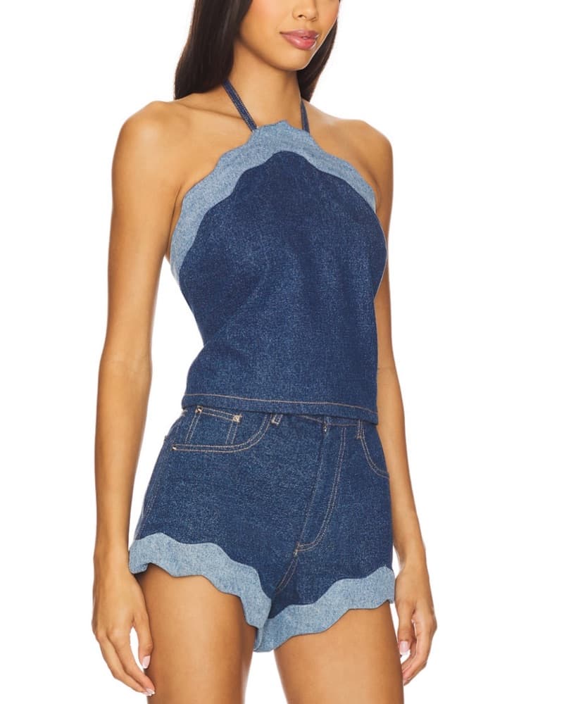 Retrofete Ritzi Denim Short Montana Mix - Image 4