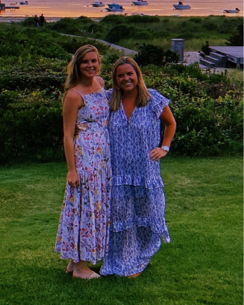 White Floral maxi dress - Image 3