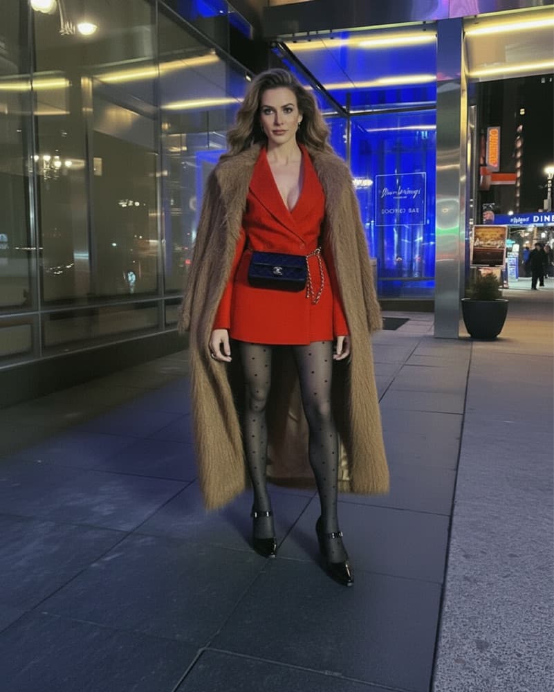 Stella McCartney Lipstick Red Blazer - Image 5