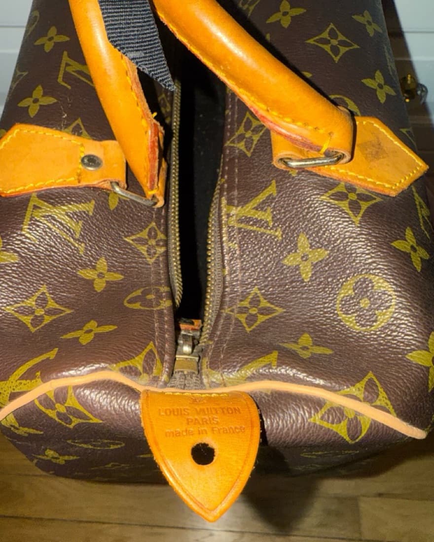Vintage Louis Vuitton Speedy 30 Handbag - Image 2