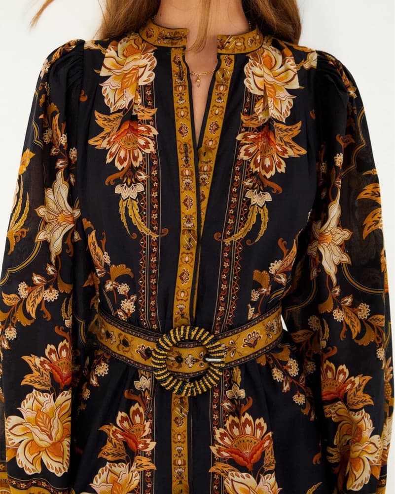 FARM Rio Majestic Garden Mini Dress - Image 2