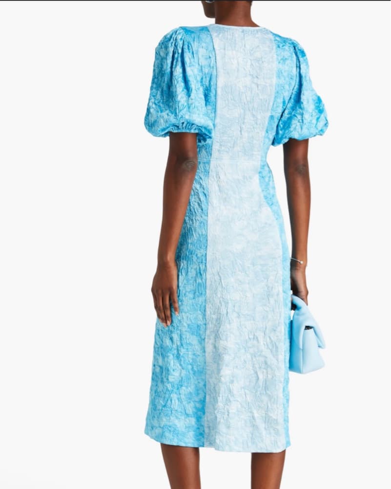 Ganni Two Toned Midi Dress - Image 2