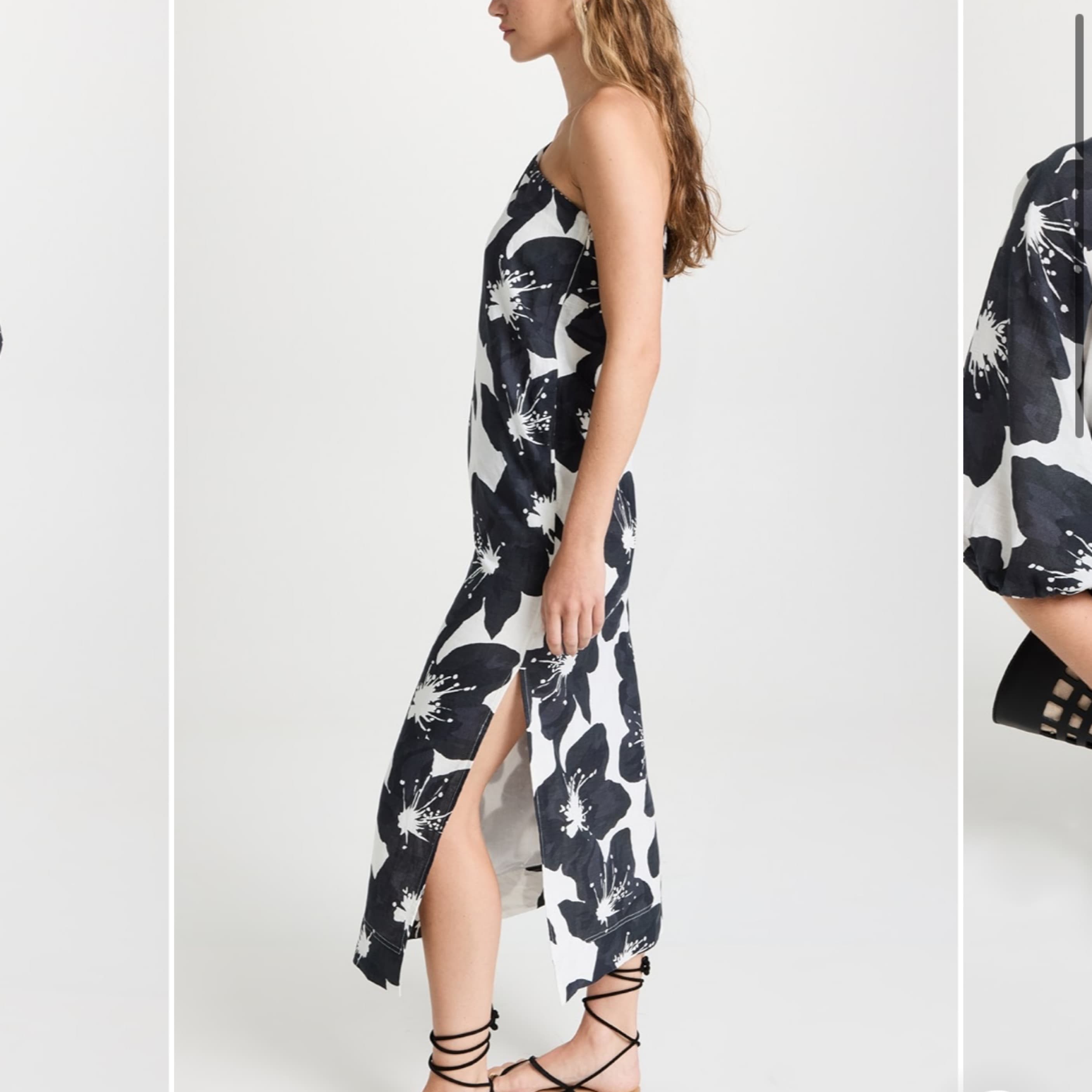 Something Navy floral Summer Dress - Image 2