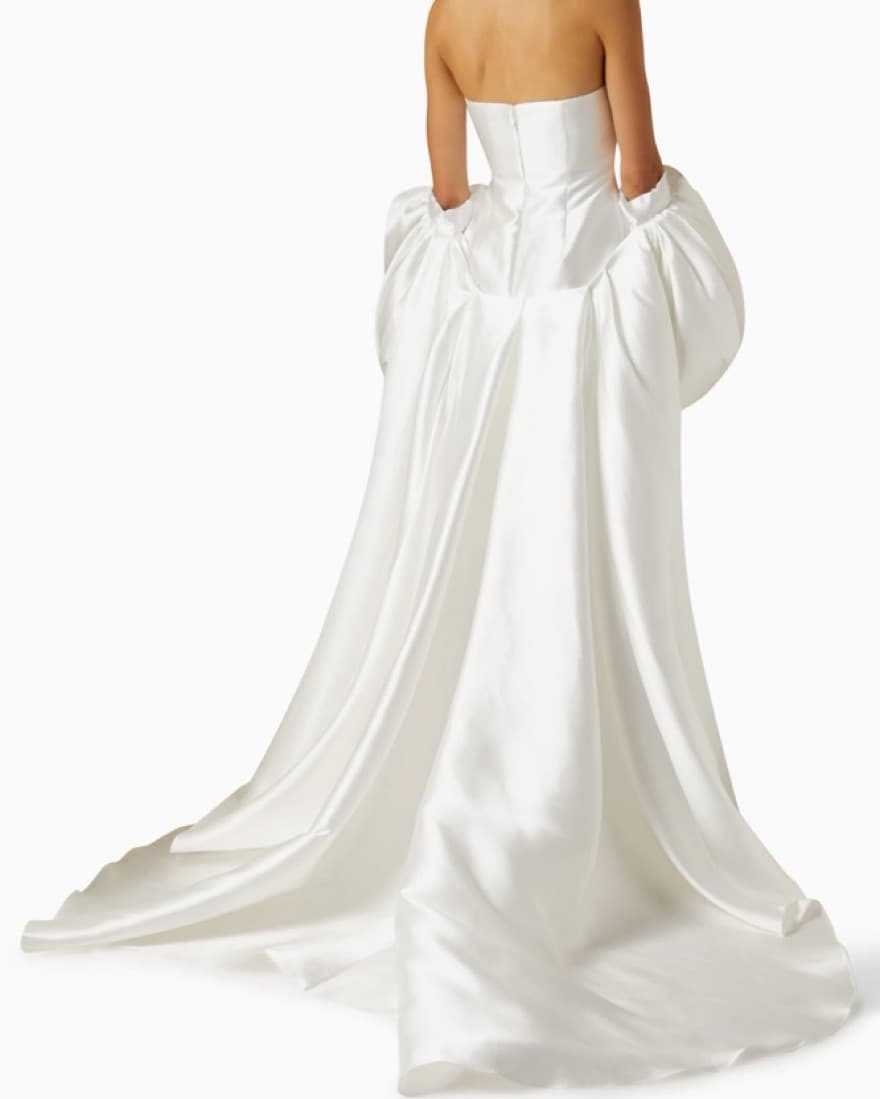 Solace London Lea Maxi Dress In White - Image 4