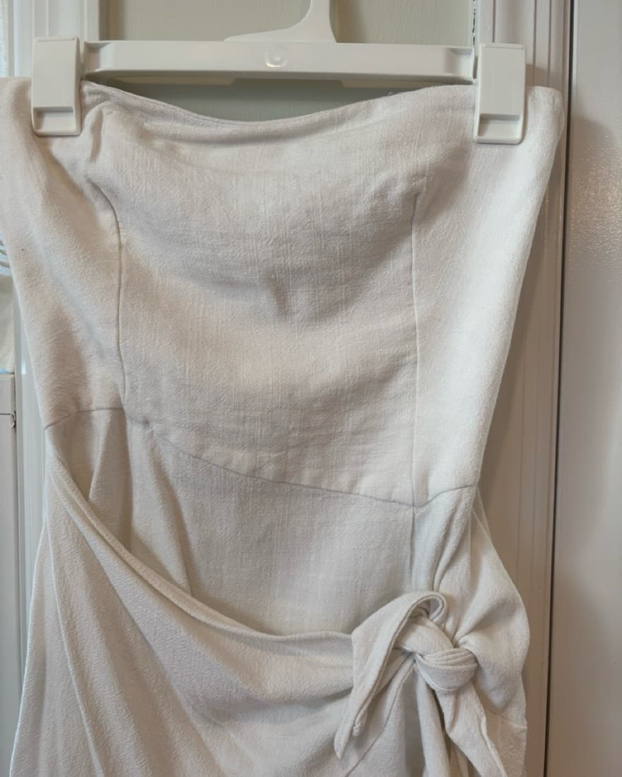 White Mini Dress - Image 2