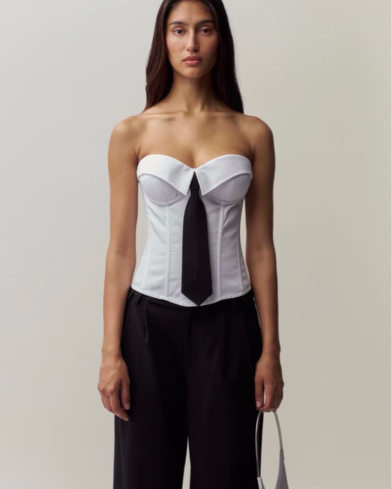 Danielle Guizo Chrys Oxford Corset - Image 3