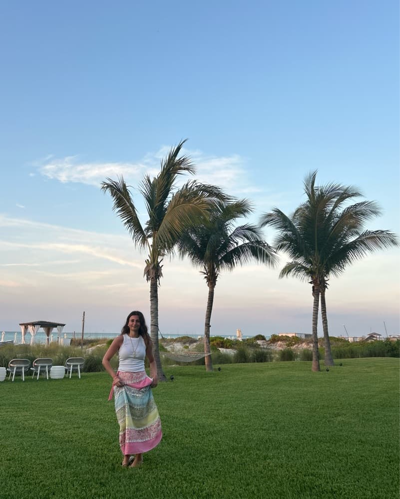 LoveShackFancy Wrap Skirt - Image 2